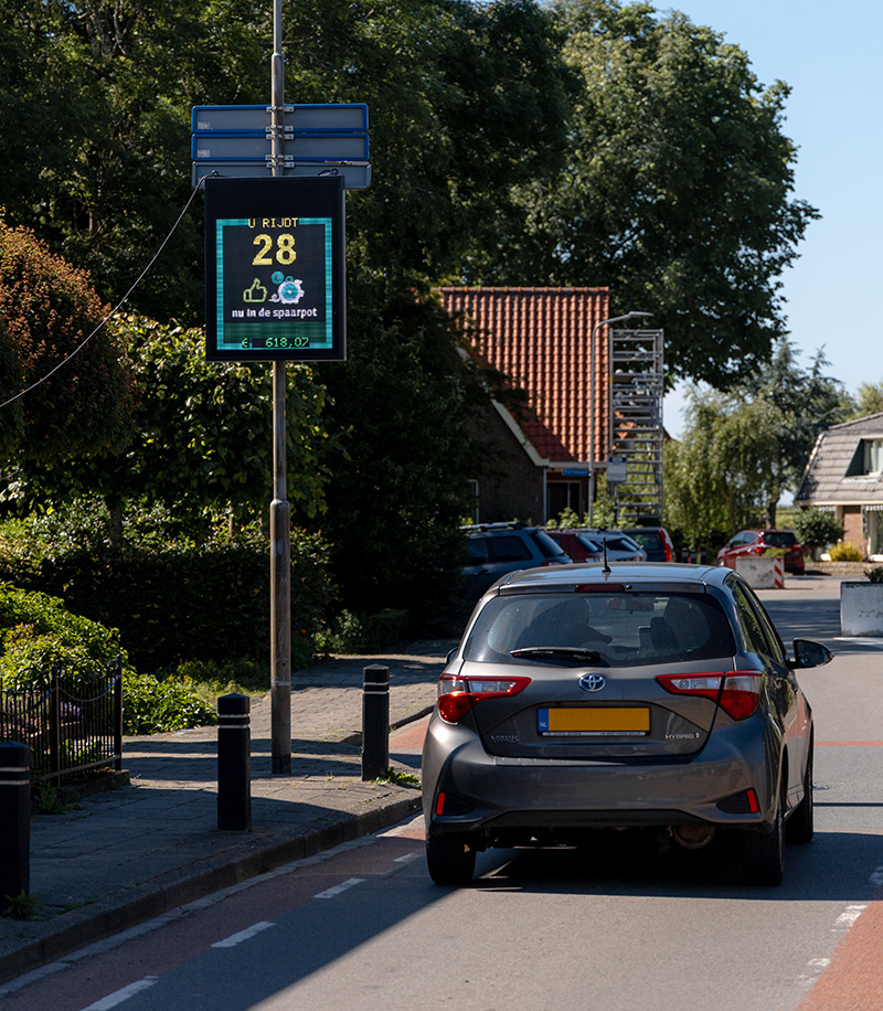 Safetysafe spaarpaal in actie