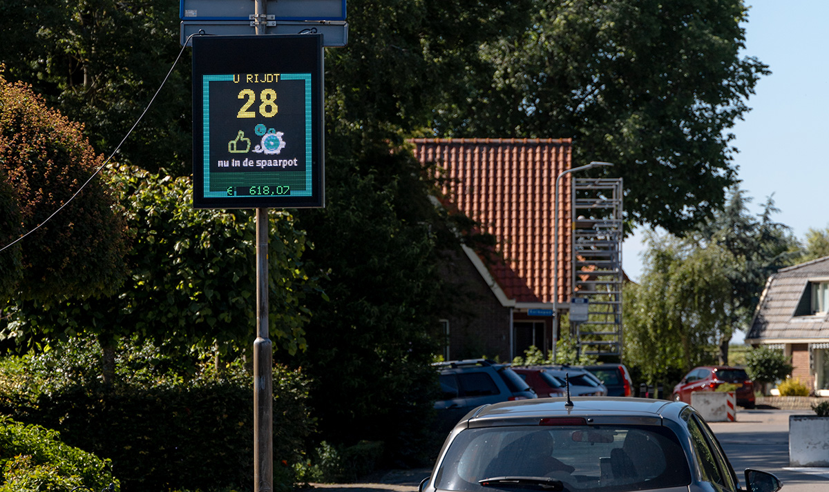 Spaarpaal van de Safety Safe actie